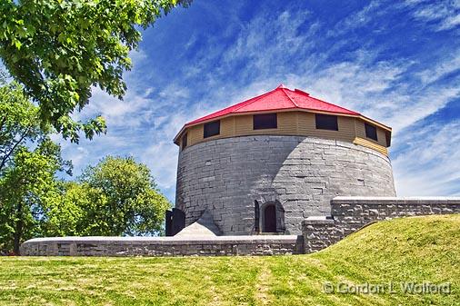Murney Redoubt_DSCF01989.jpg - One of four Martello towers built by the British in the mid-1800s as defensive structures in Kingston, Ontario Canada. 